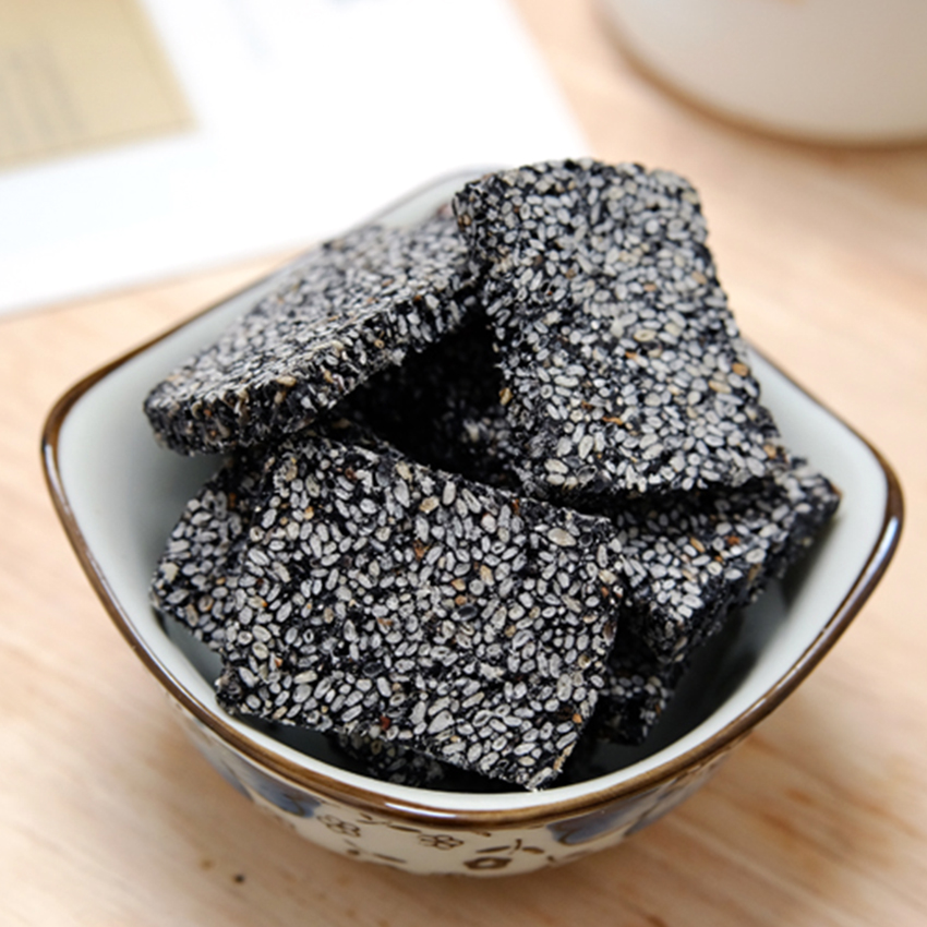 【千岛农品】 黑芝麻片 230g*2罐图片2