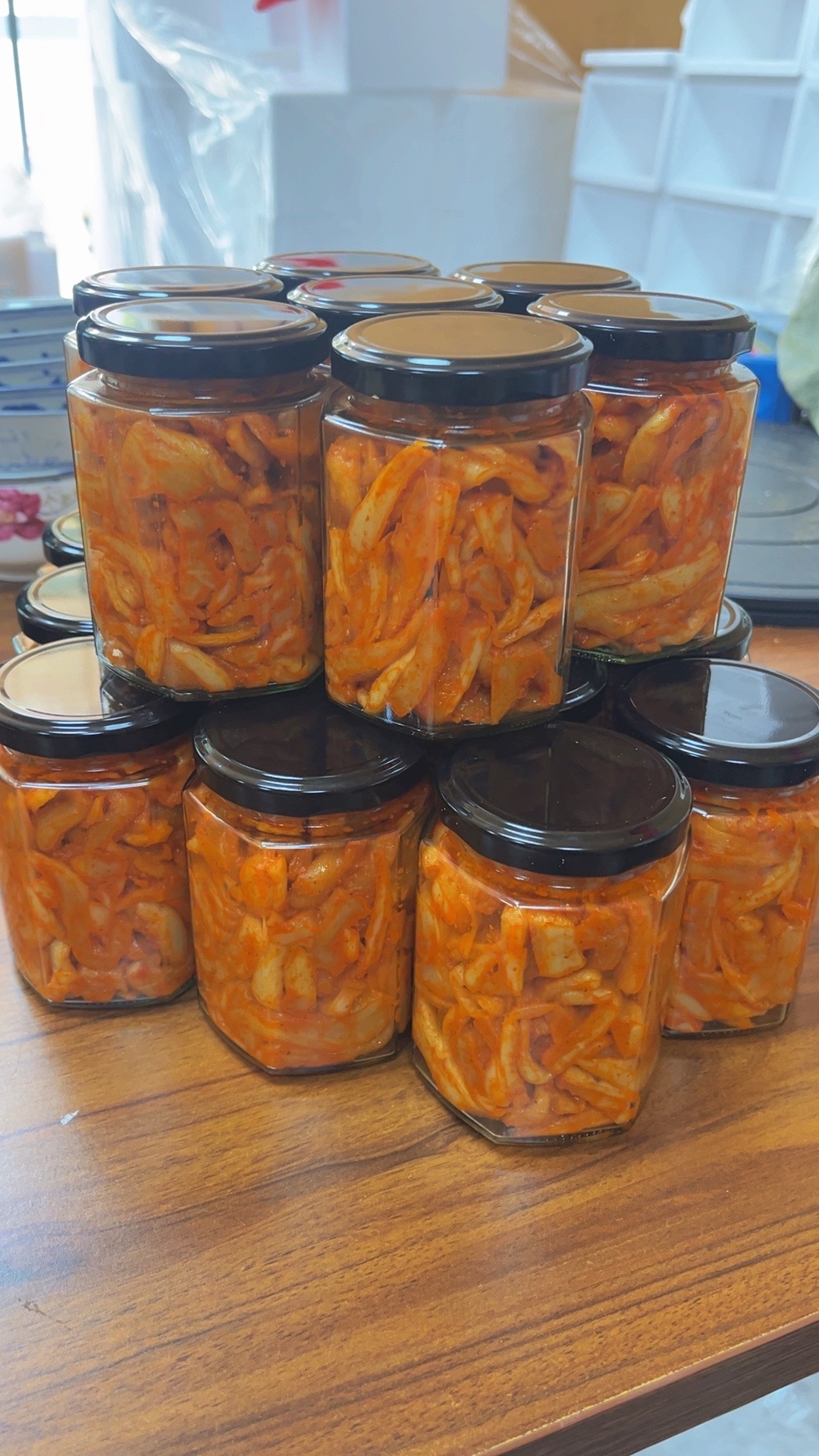 【包邮】自制萝卜条罐装净含量250g