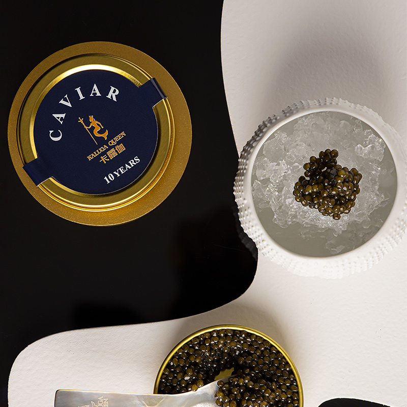 【卡露伽】10年鲟鱼子酱即食西伯利亚鲟鱼籽酱10g图片2