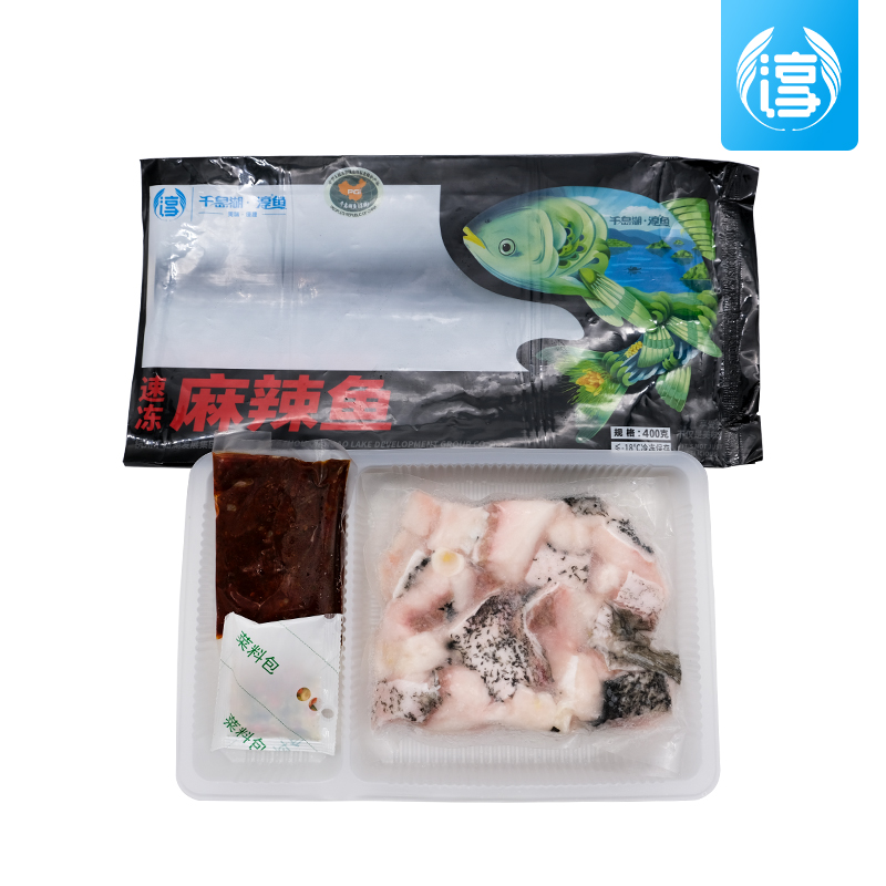 【淳牌】千岛湖原生态有机鱼 微晶速冻 麻辣鱼半成品 400g/袋图片4