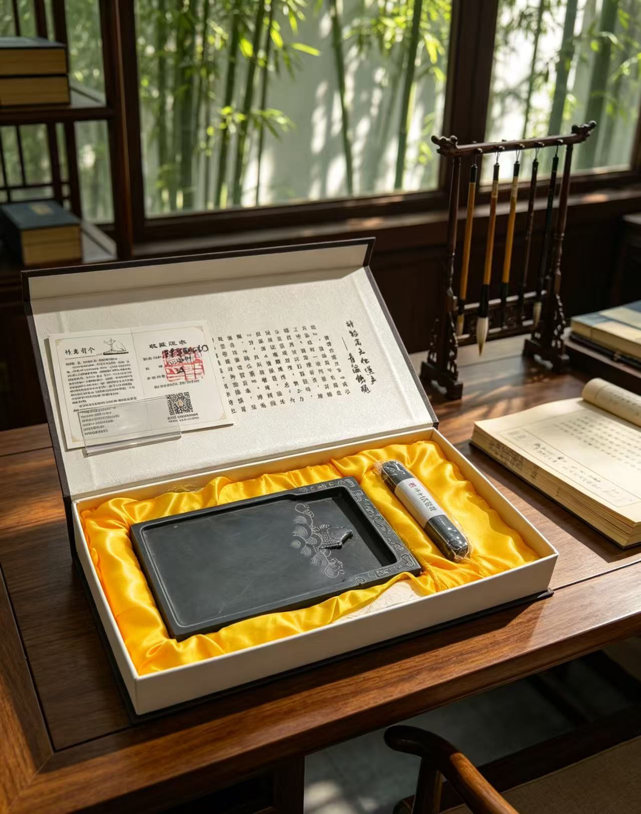 【青溪龙砚】淳安非遗手工雕刻品图片4
