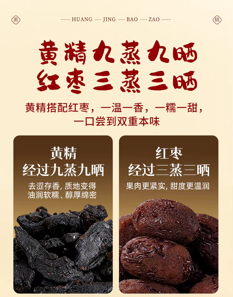 黄精抱枣250g详情2